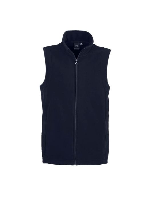 Picture of Mens Plain Micro Fleece Vest