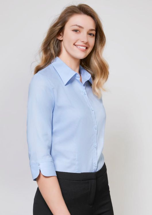 Picture of Womens Luxe 3/4 Sleeve Shirt