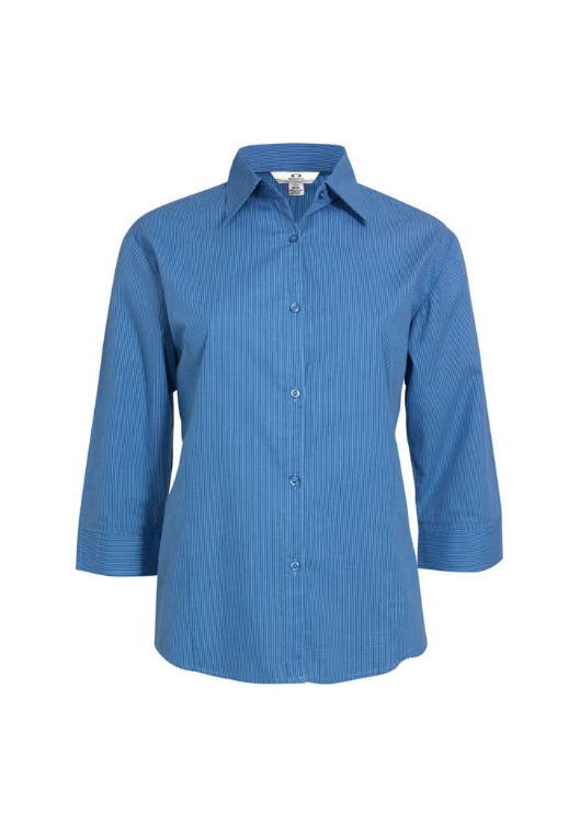 Picture of Womens Micro Check 3/4 Sleeve Shirt