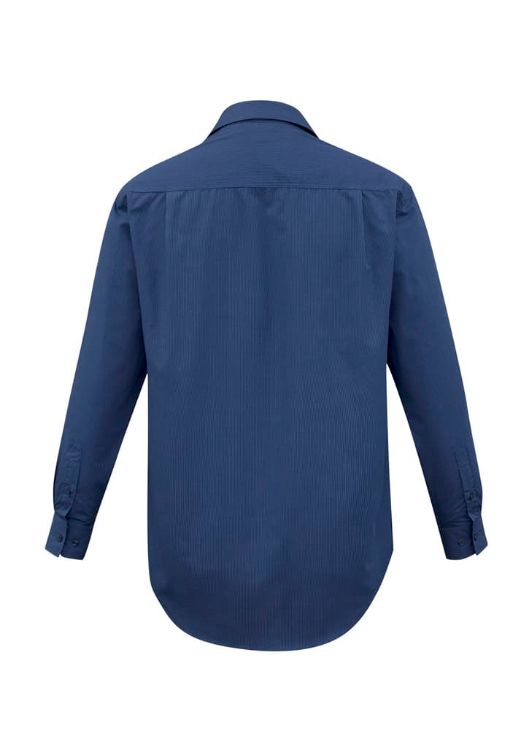 Picture of Mens Micro Check Long Sleeve Shirt