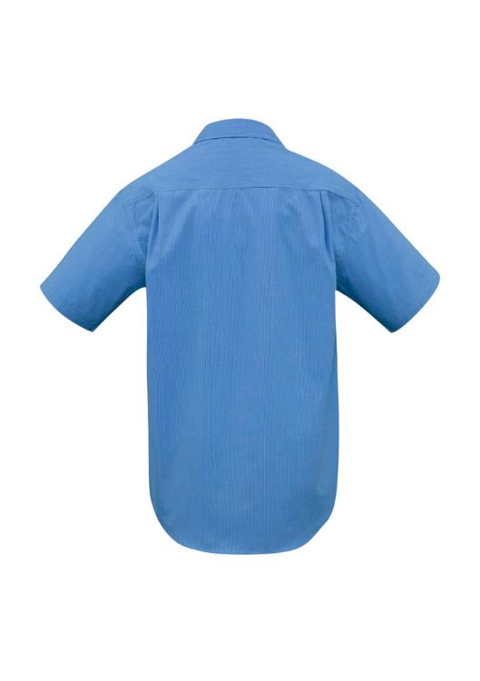 Picture of Mens Micro Check Short Sleeve Shirt