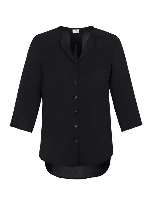 Picture of Womens Lily Longline Blouse