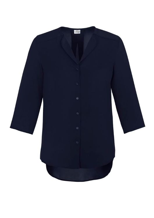 Picture of Womens Lily Longline Blouse