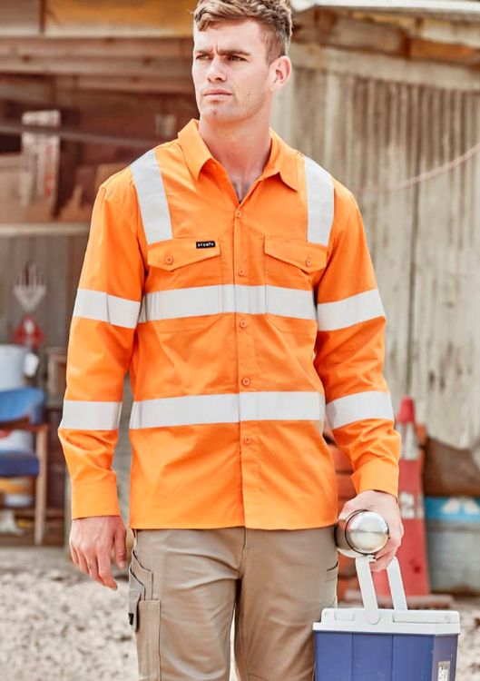 Picture of Mens Bio Motion VIC Rail Long Sleeve Shirt