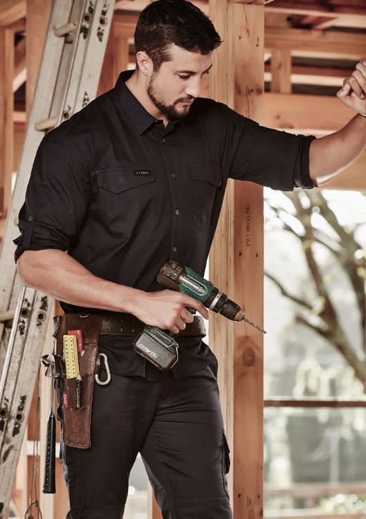 Picture of Mens Rugged Cooling Long Sleeve Shirt