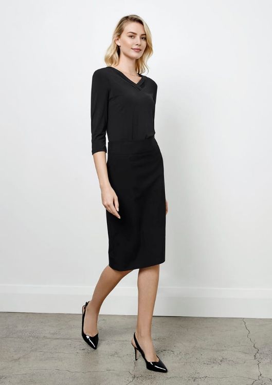 Picture of Womens Classic Below Knee Skirt