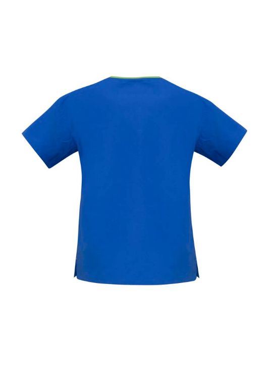 Picture of Classic Womens Contrast Crossover Scrub Top