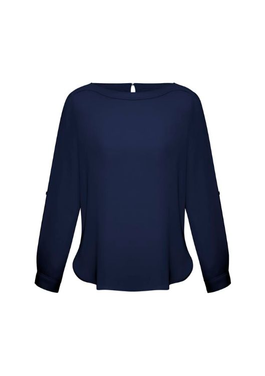 Picture of Womens Madison Boatneck Top