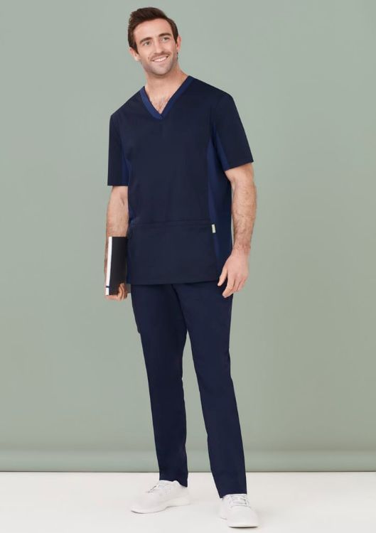 Picture of Mens Riley Slim Leg Jogger Scrub Pant