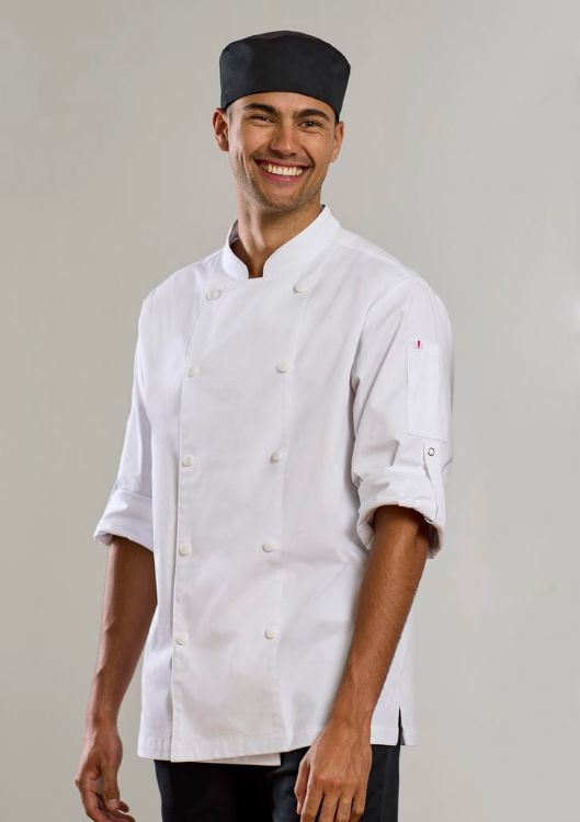 Picture of Mens Gusto Long Sleeve Chef Jacket