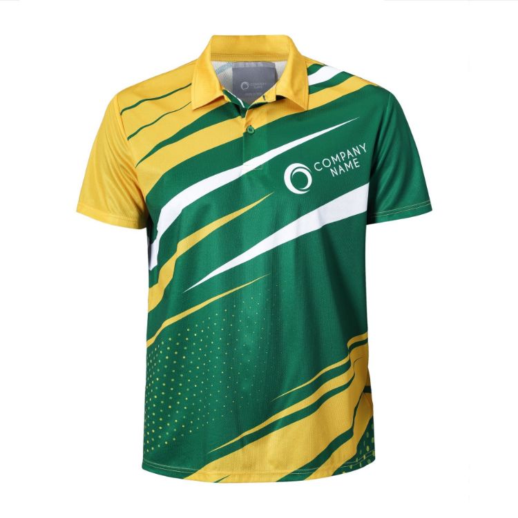 Picture of 100%Polyester Sublimated Sports POLO