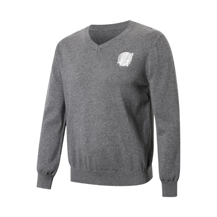 Picture of Unisex 100% Cotton V-Neck Sweater