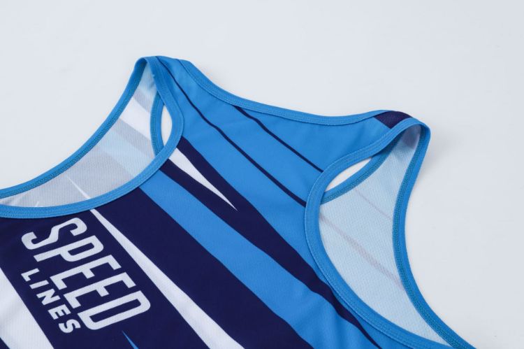 Picture of 100%Polyester Sublimated Sports Singlet