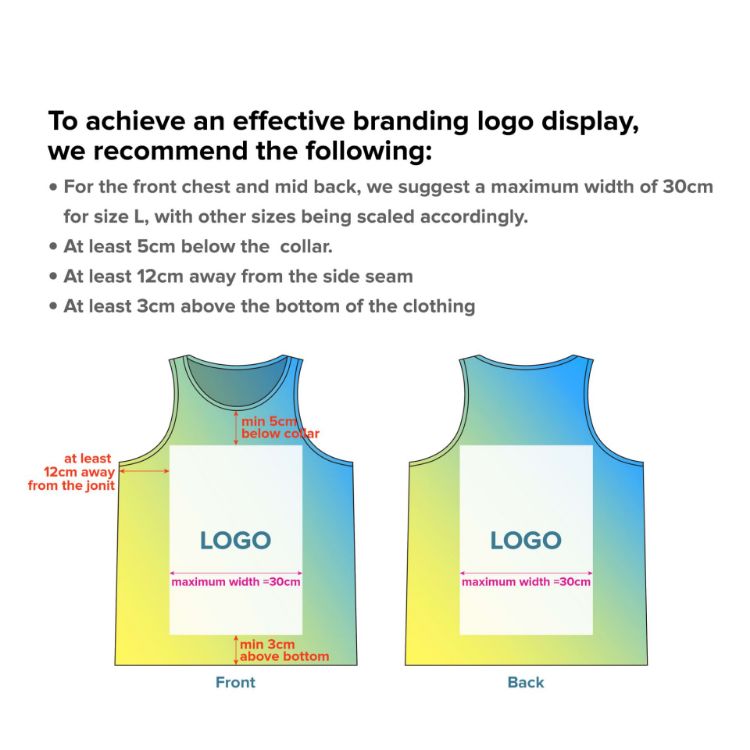 Picture of 100%Polyester Sublimated Singlet