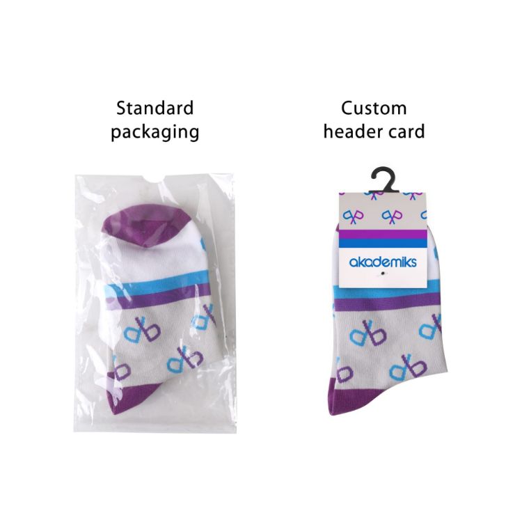 Picture of Ankle Custom Pattern Socks - With Towel bottom
