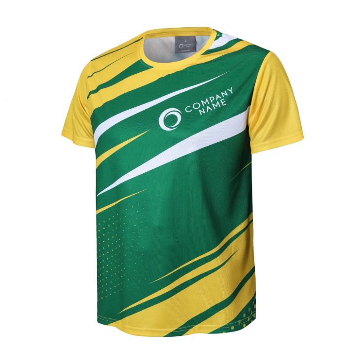 Picture of 100%Polyester Sublimated Sports Tee Shirt
