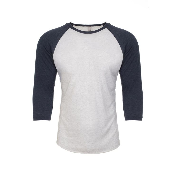 Picture of Unisex Tri-Blend 3/4 Raglan