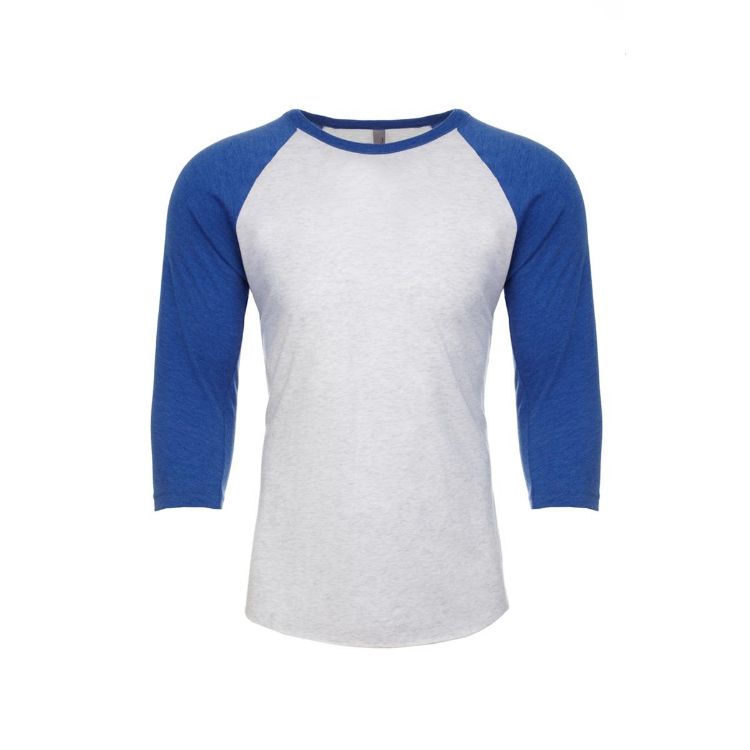 Picture of Unisex Tri-Blend 3/4 Raglan