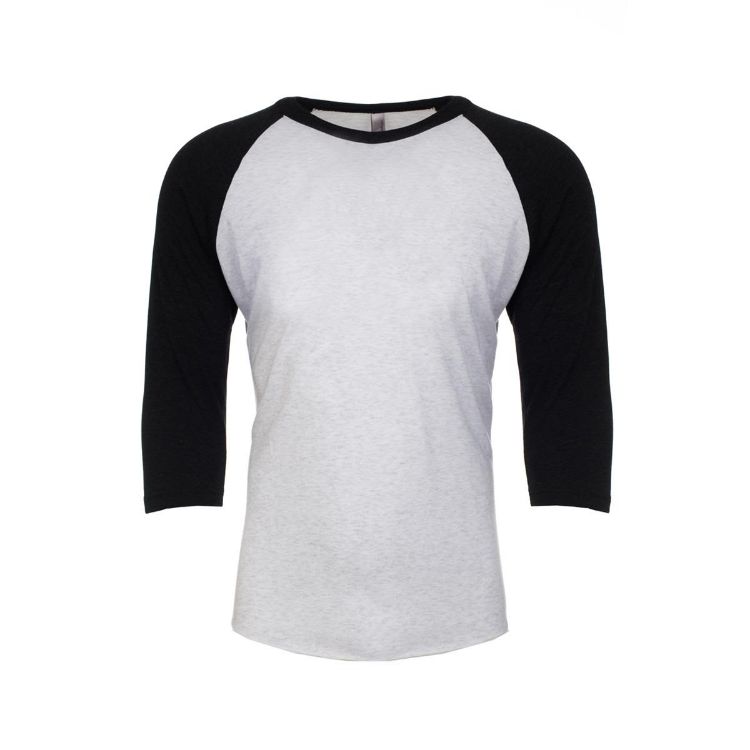Picture of Unisex Tri-Blend 3/4 Raglan