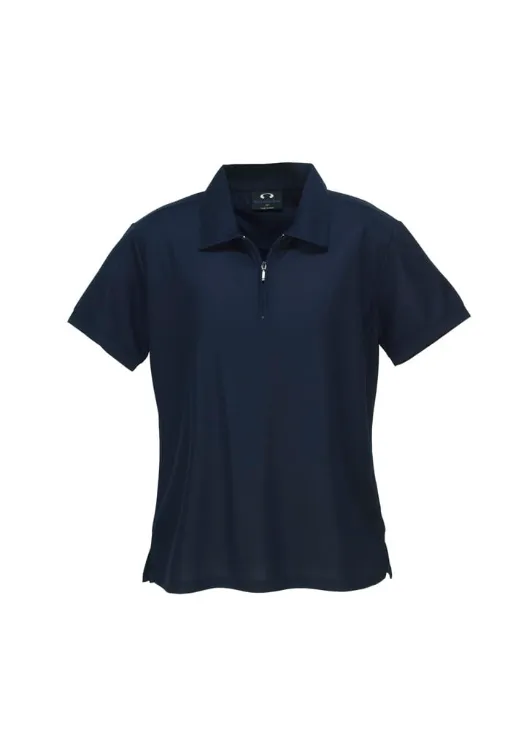 Picture of Womens Micro Waffle Short Sleeve Polo
