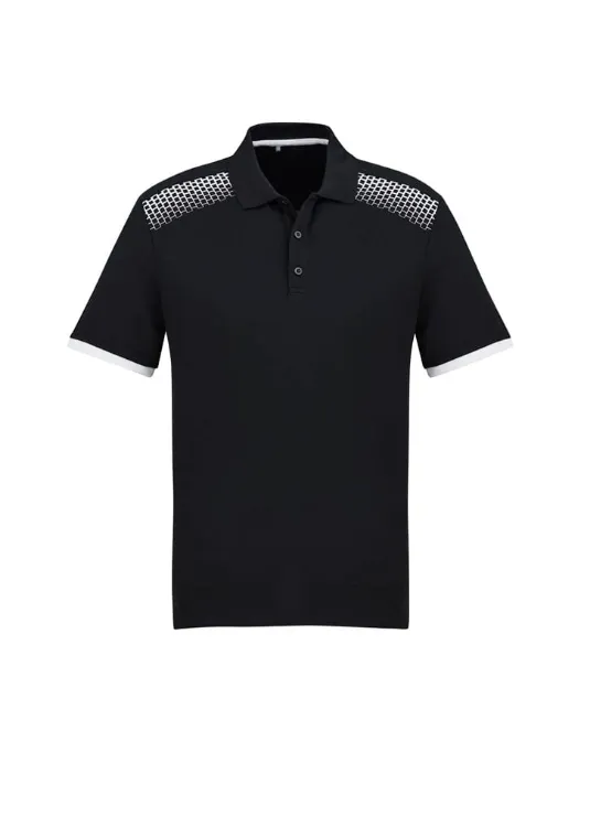 Picture of Mens Galaxy Short Sleeve Polo