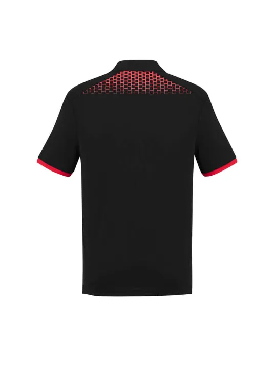 Picture of Mens Galaxy Short Sleeve Polo