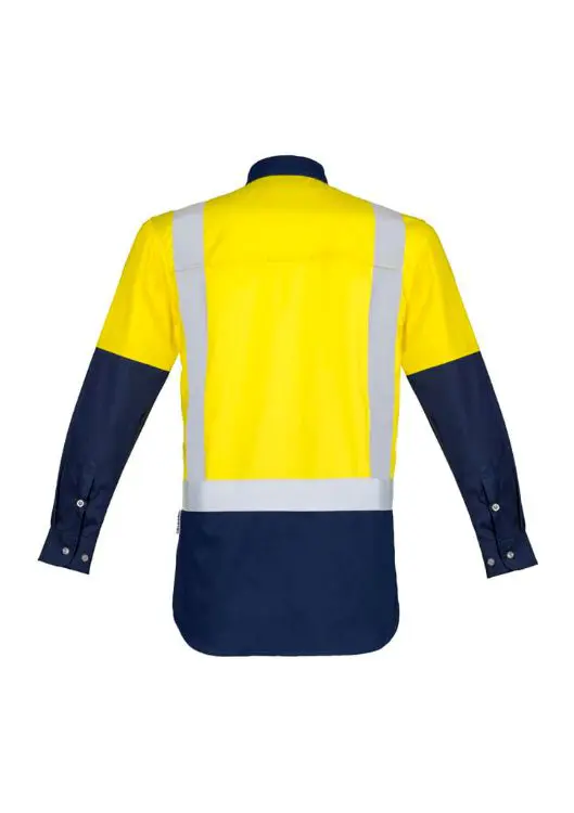 Picture of Mens Industrial Long Sleeve Shirt - Shoulder Taped