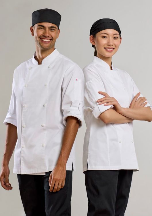 Picture of Womens Gusto Long Sleeve Chef Jacket