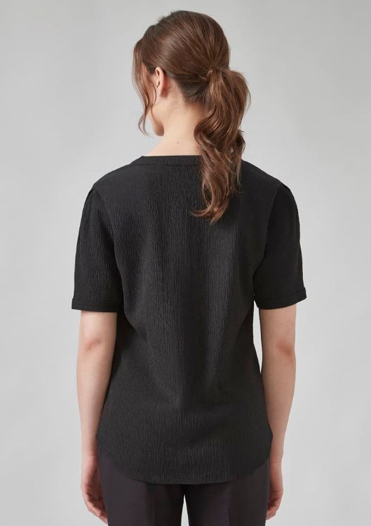 Picture of Womens Ruche Short Sleeve Blouse