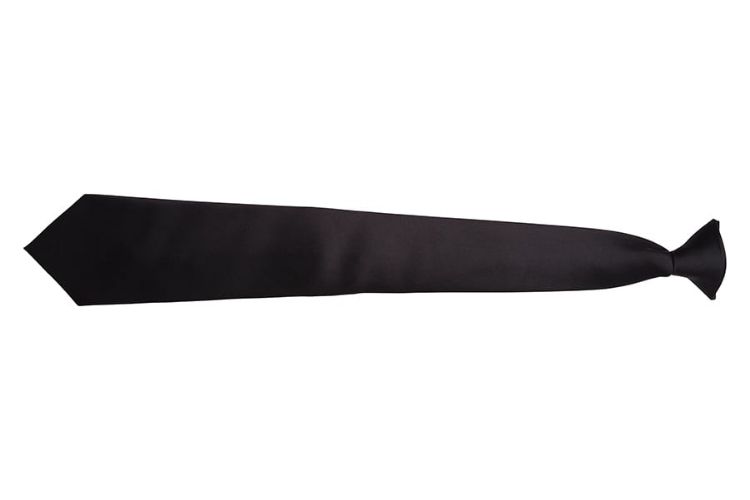 Picture of JB's Clip On Tie (5 Pack) Black
