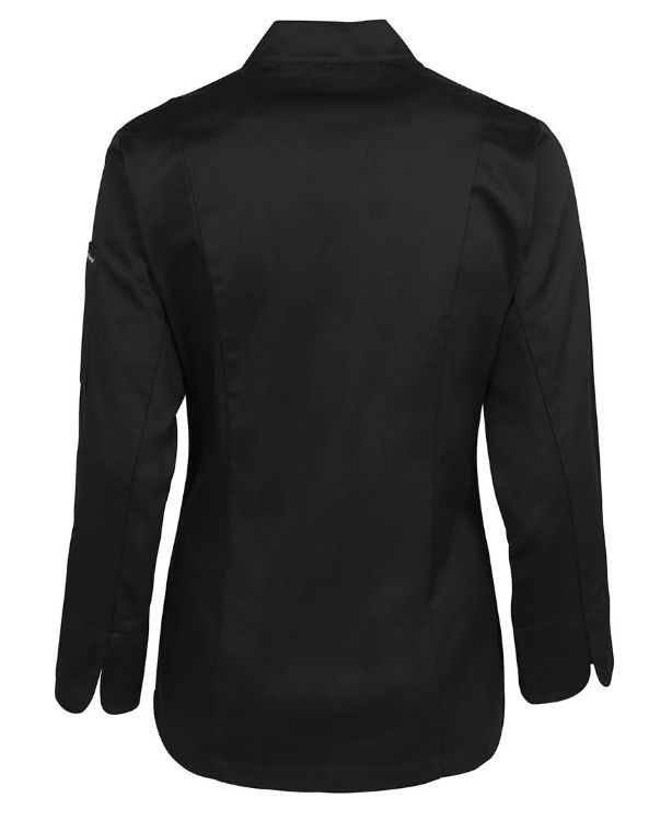 Picture of JB's Ladies L/S Chef's Jacket White