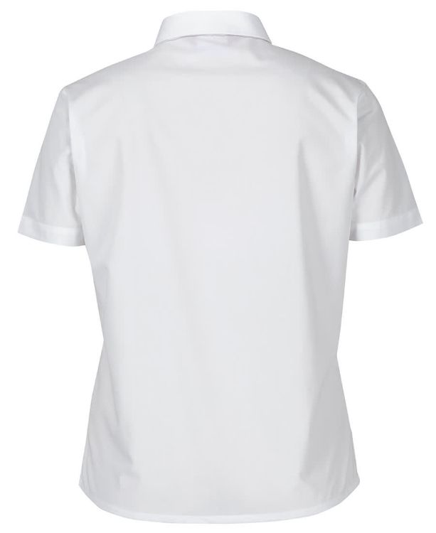 Picture of JB's Ladies S/S Double Layered Shirt White