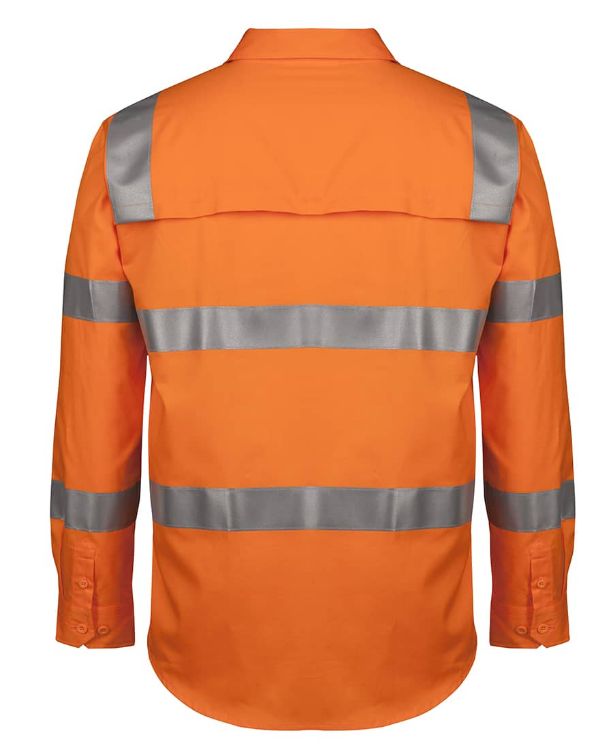 Picture of JB's Hv (D+N) L/S 150 G Vic Rail W/Shirt Orange
