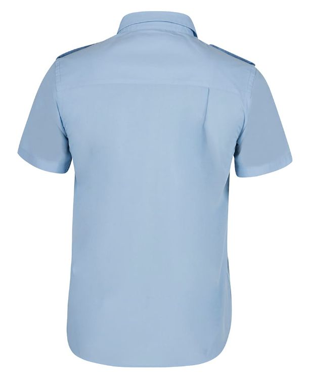 Picture of JB's Ladies S/S Epaulette Shirt White
