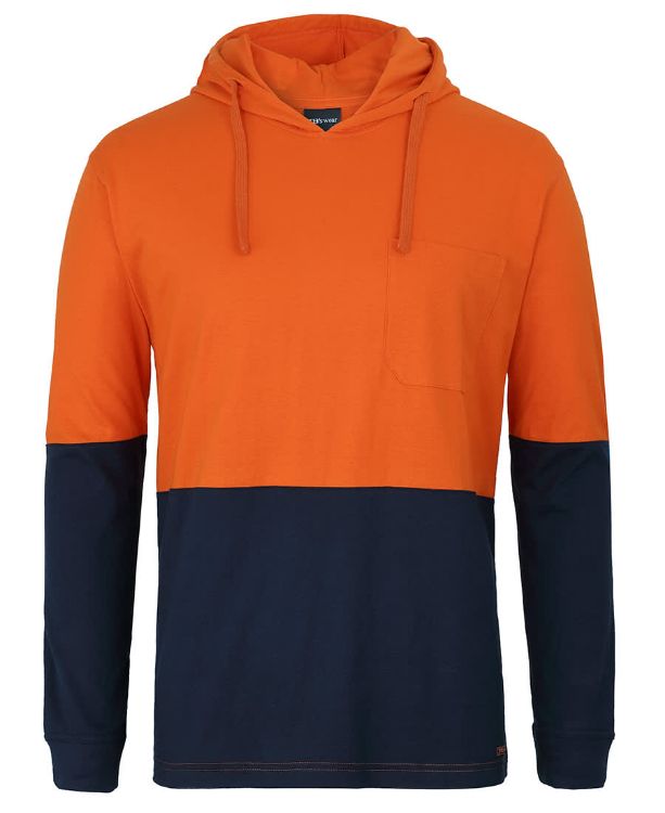 Picture of JB's Hv L/S Cotton Tee With Hood