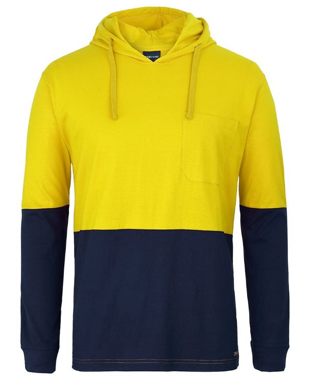 Picture of JB's Hv L/S Cotton Tee With Hood