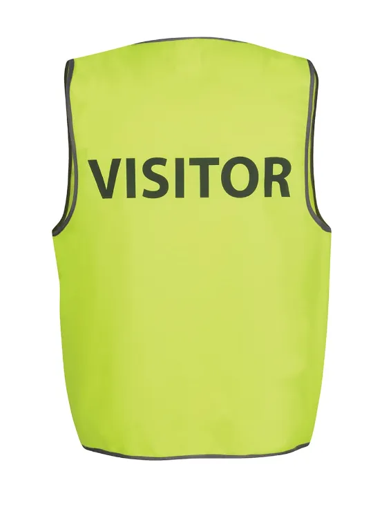 Picture of JB's Hv Safety Vest Print Visitor