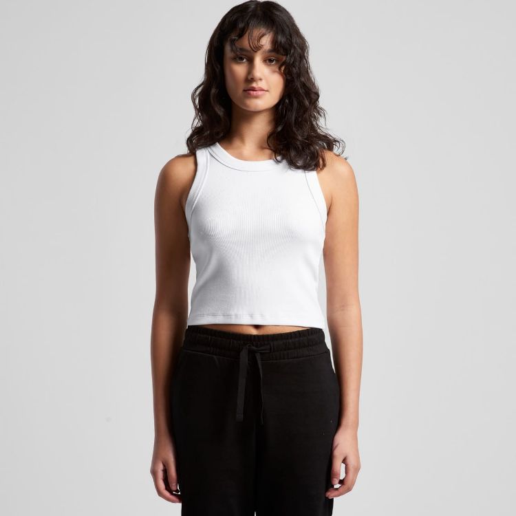 Picture of Wo's Organic Rib Crop Tank