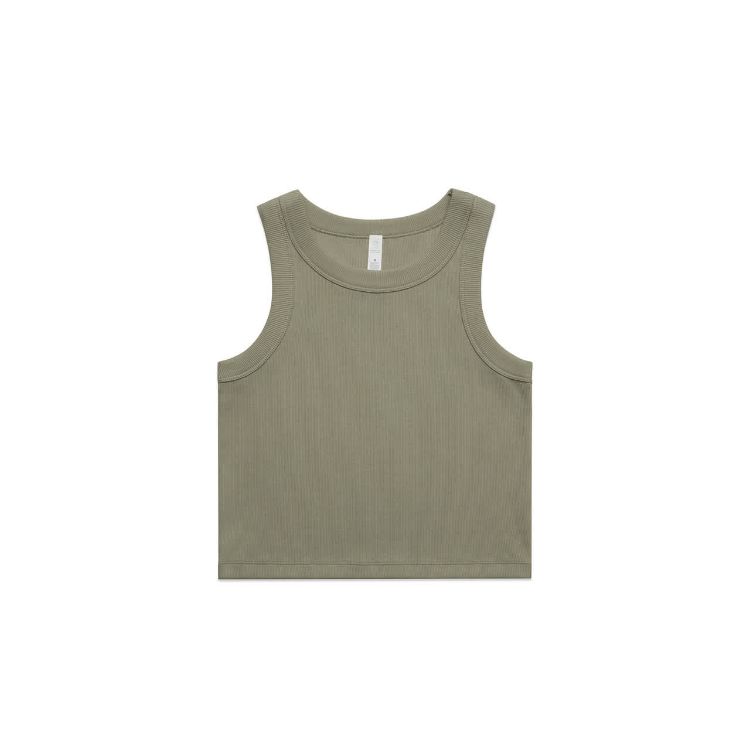 Picture of Wo's Organic Rib Crop Tank