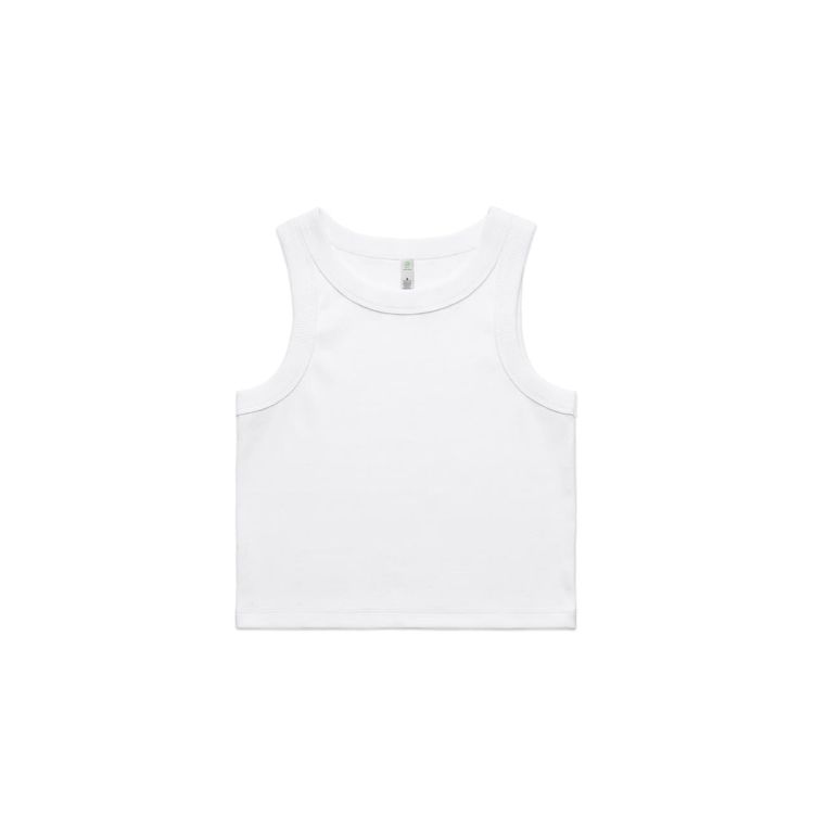 Picture of Wo's Organic Rib Crop Tank