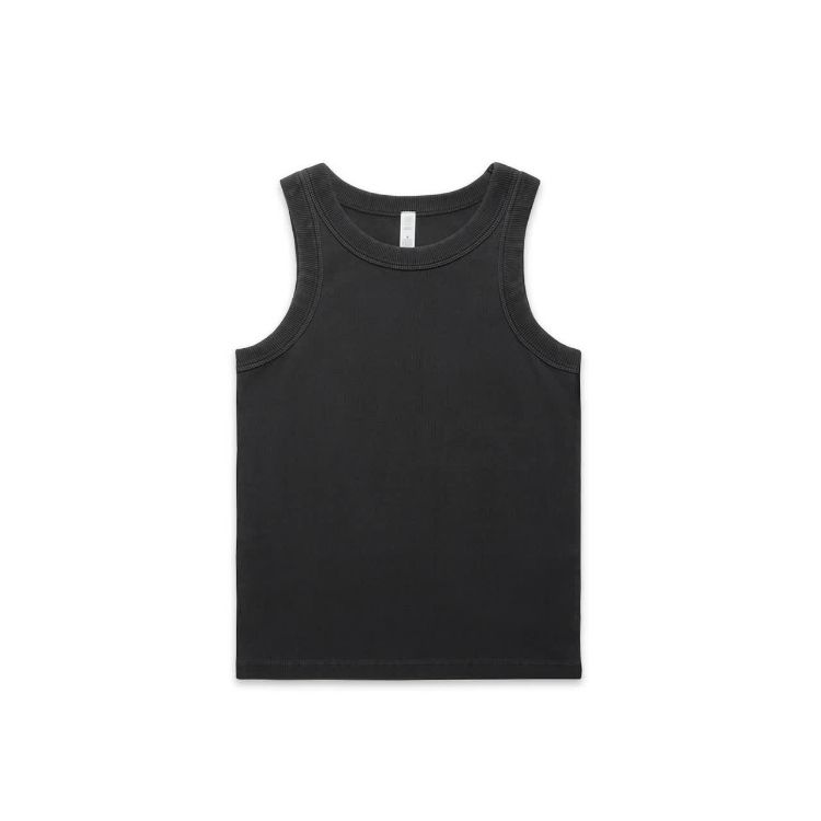 Picture of Wo's Faded Organic Rib Tank