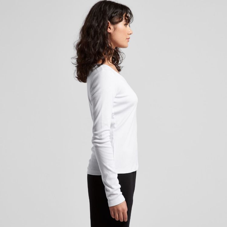 Picture of Wo's Organic Rib L/S Tee