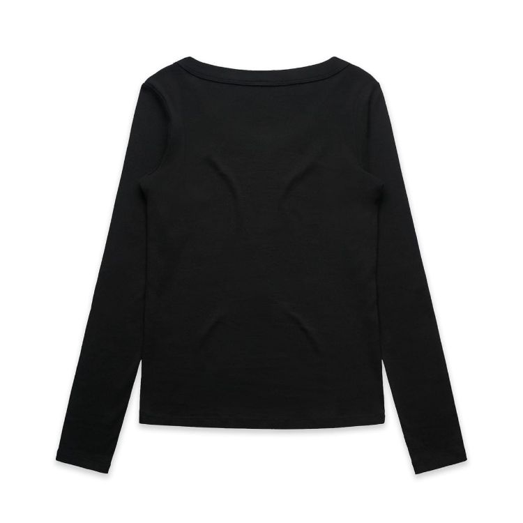 Picture of Wo's Organic Rib L/S Tee