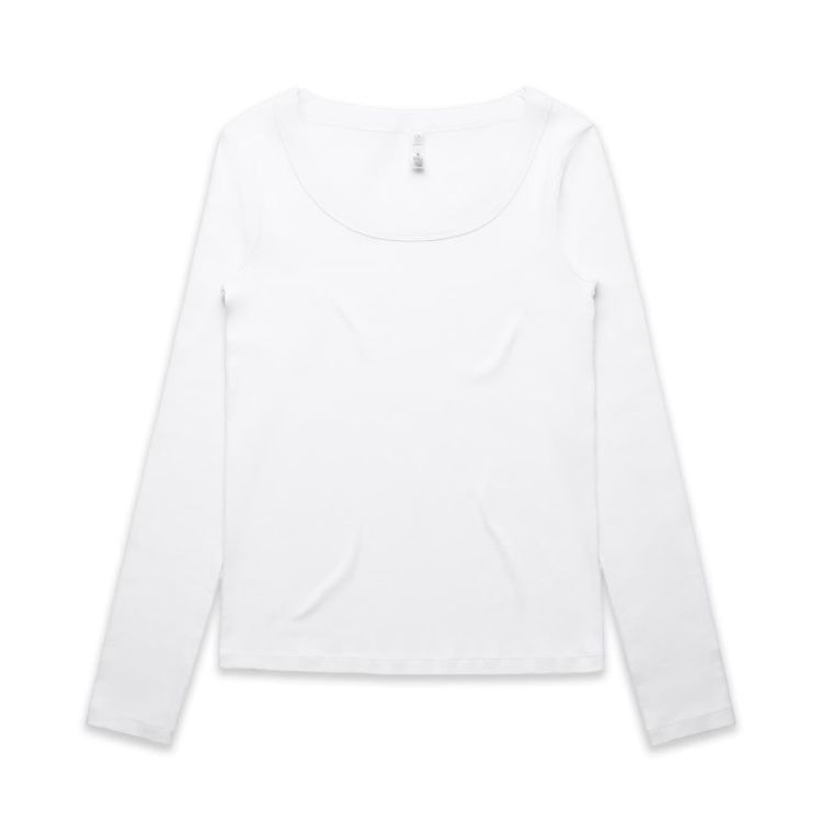 Picture of Wo's Organic Rib L/S Tee