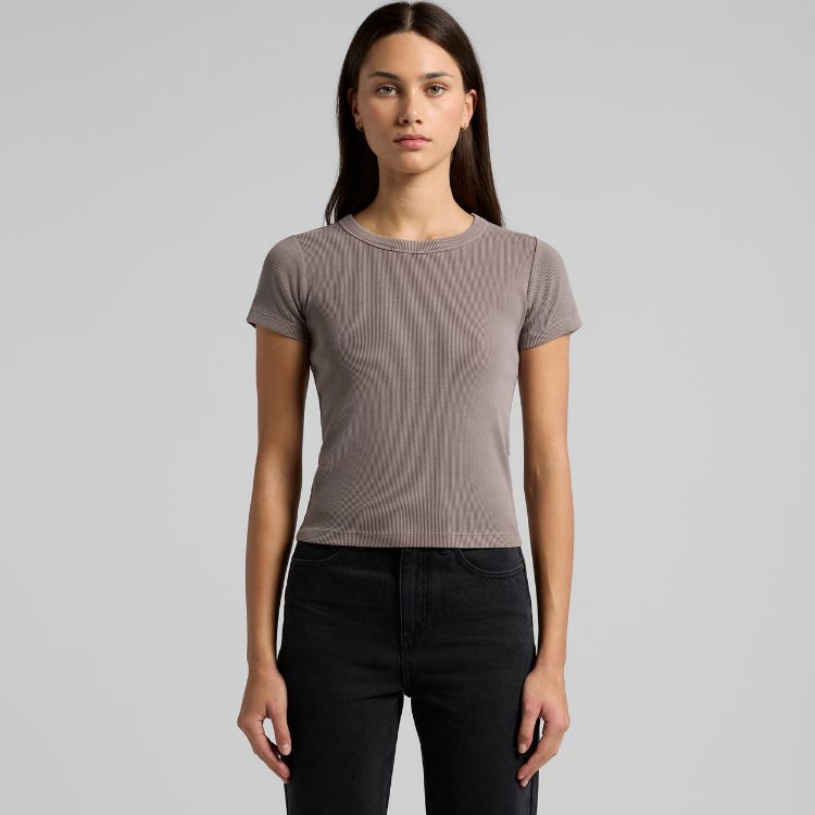 Picture of Wo's Faded Organic Rib Tee