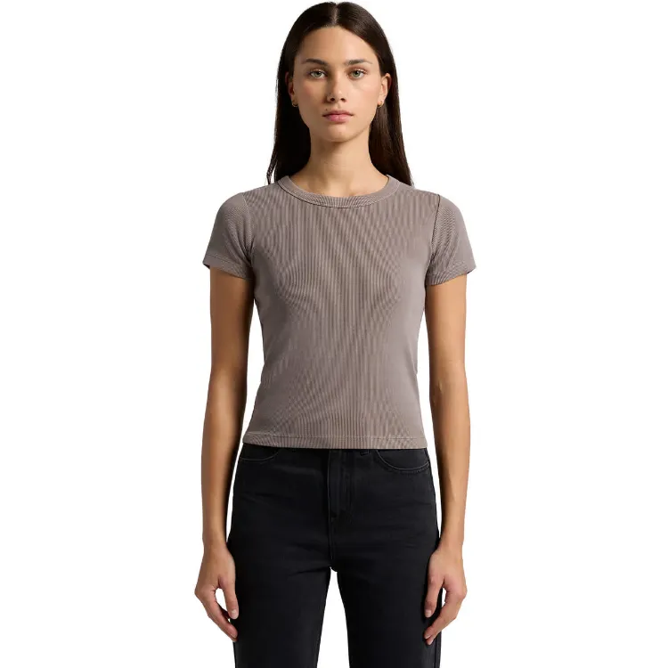 Picture of Wo's Faded Organic Rib Tee