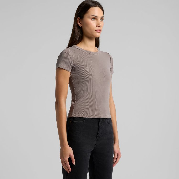 Picture of Wo's Faded Organic Rib Tee