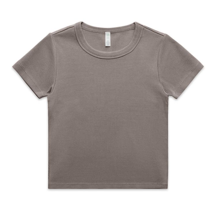 Picture of Wo's Faded Organic Rib Tee