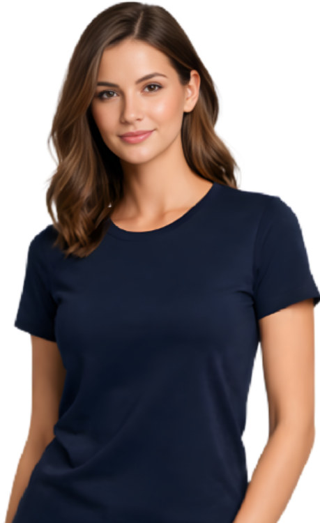 Teezcot_Unisex_RoundNeck_Navyblue
